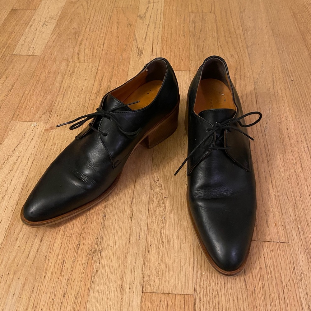 Everlane Italian Leather Oxford Loafers